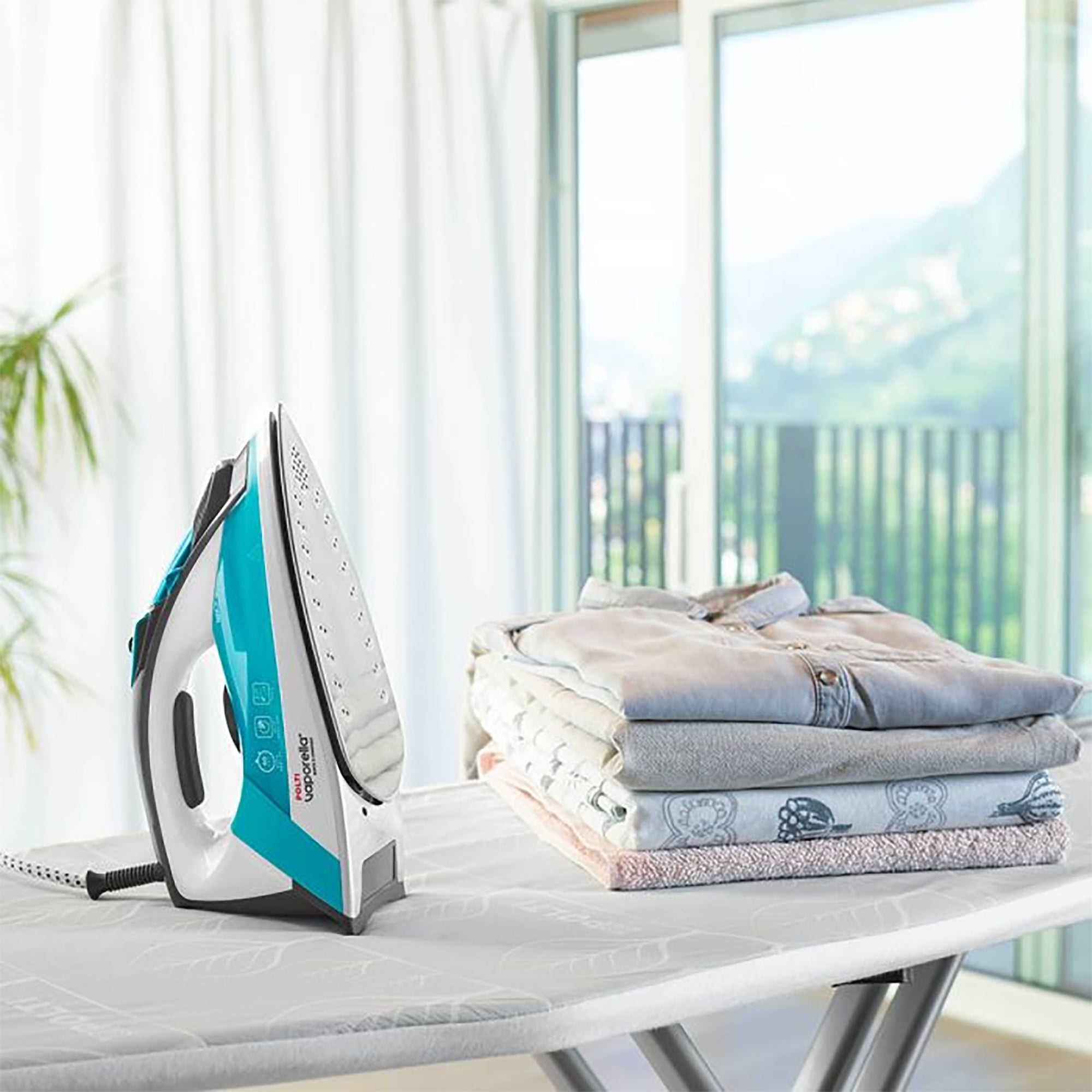 Polti Vaporella Quick & Comfort QC120 Steam Iron with Stainless Steel Soleplate
