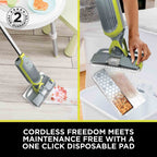 Shark VacMop 2-in-1 Cordless Vacuum Mop with Targeted Spray – VM200UK (Charcoal Grey)