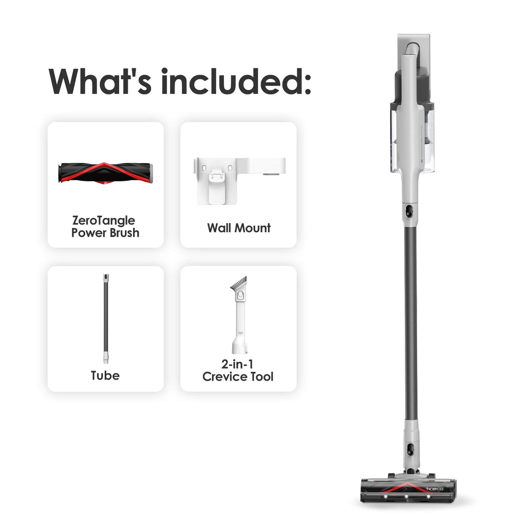 Tineco A30S Cordless Stick Vacuum Cleaner in White (VS1D2100UK)