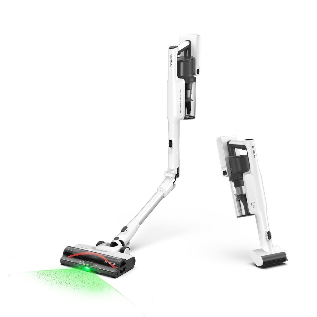 Tineco PURE ONE A50S Plus Cordless Stick Vacuum Cleaner with 3DSense Power Brush - White (VS201100UK)