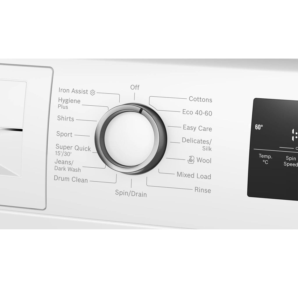 Bosch WAN28254GB 8kg, 1400 Spin, Freestanding Washing Machine with Quick Wash, White