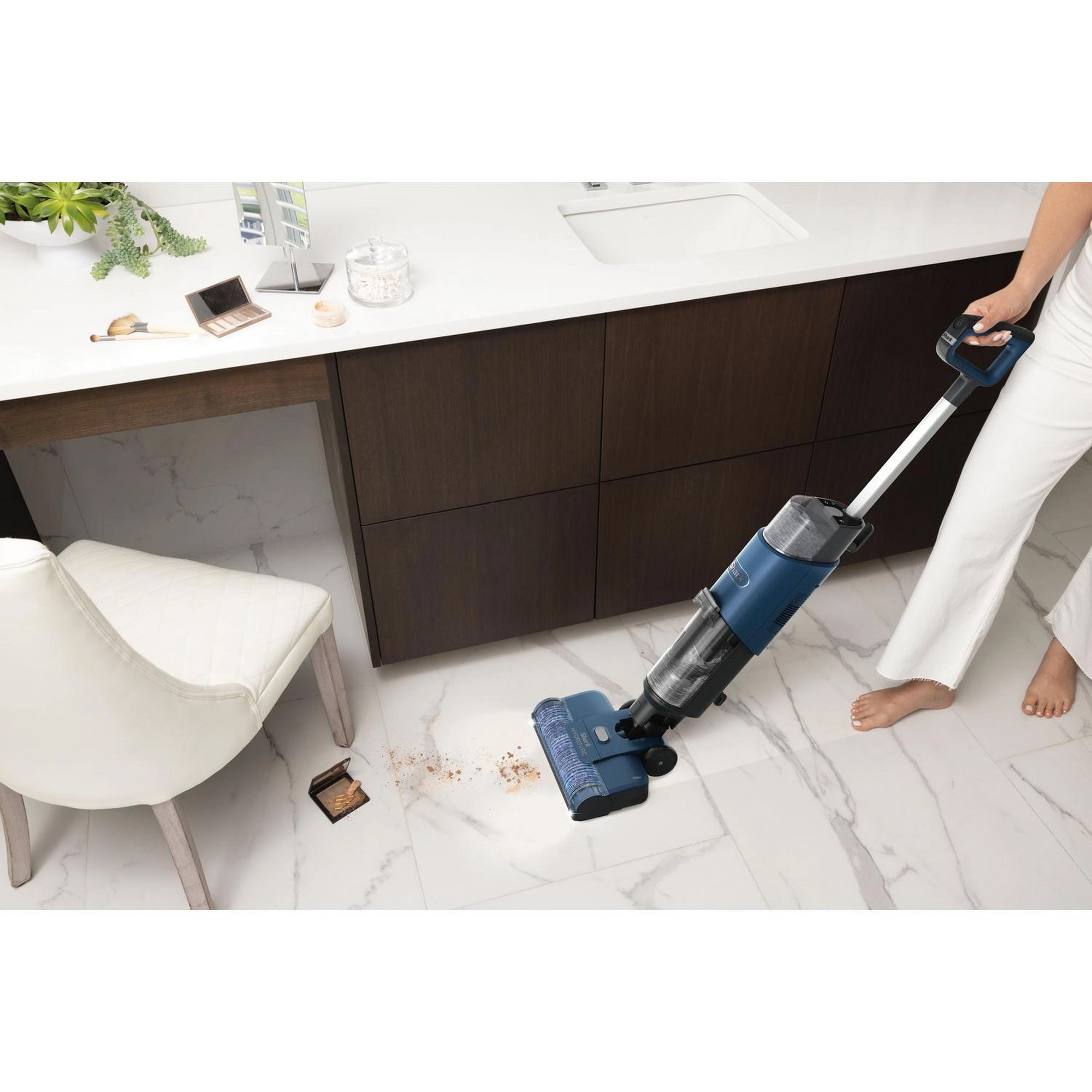 Shark HydroVac Corded Hard Floor Cleaner - Blue - WD110UK