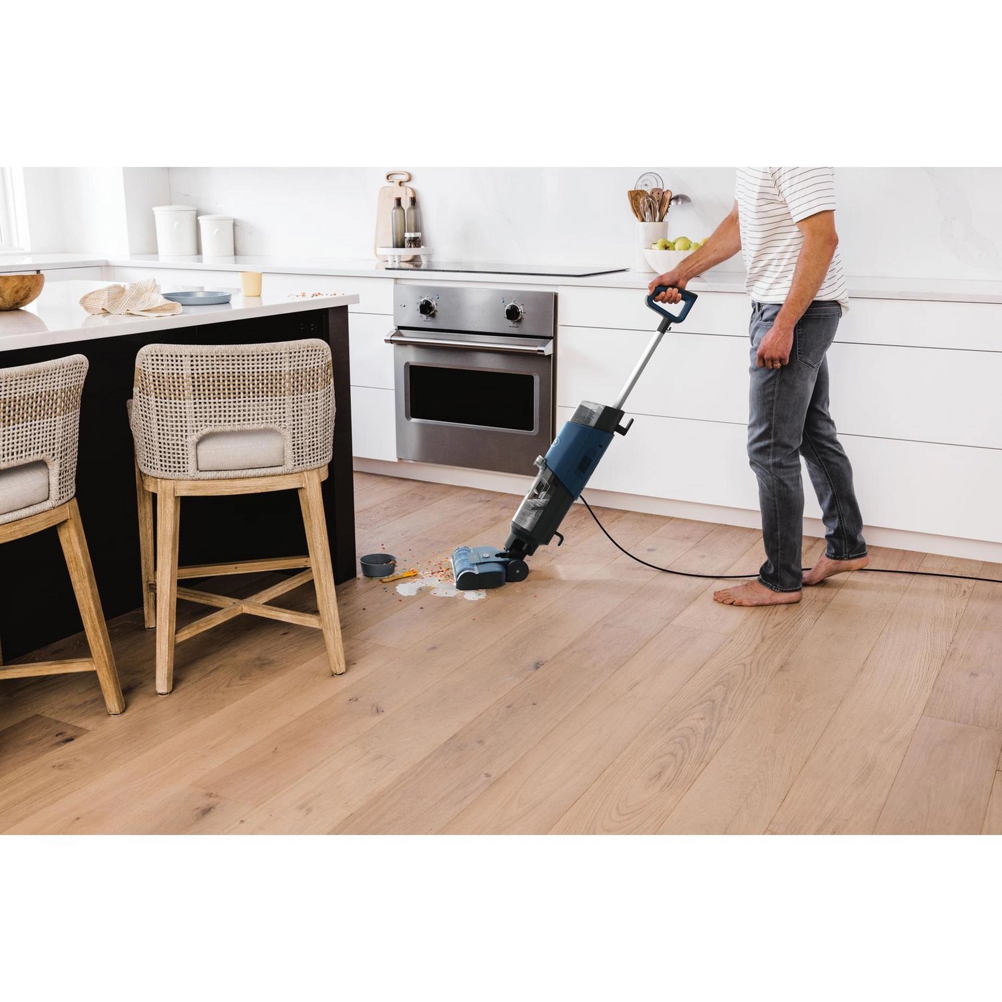 Shark HydroVac Corded Hard Floor Cleaner - Blue - WD110UK