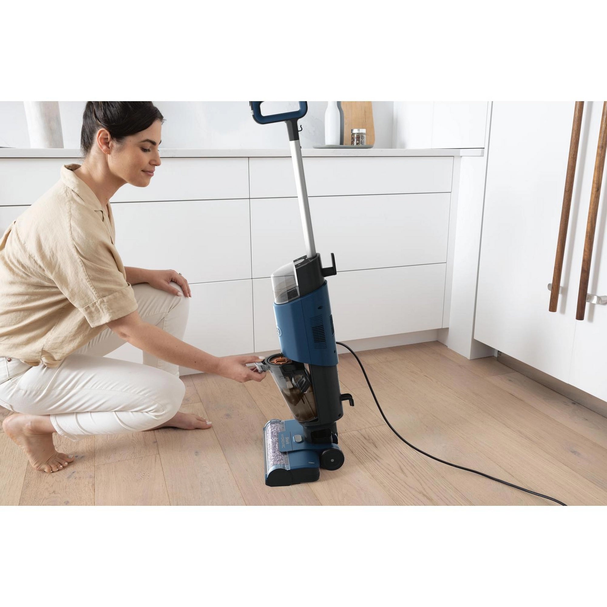 Shark HydroVac Corded Hard Floor Cleaner - Blue - WD110UK