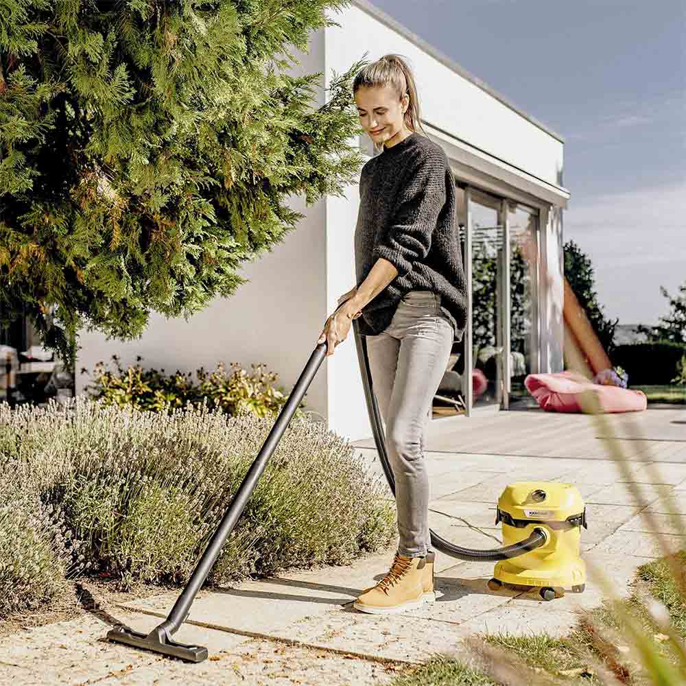 Karcher WD2 Plus Wet & Dry Vacuum Cleaner in Yellow - 16280020