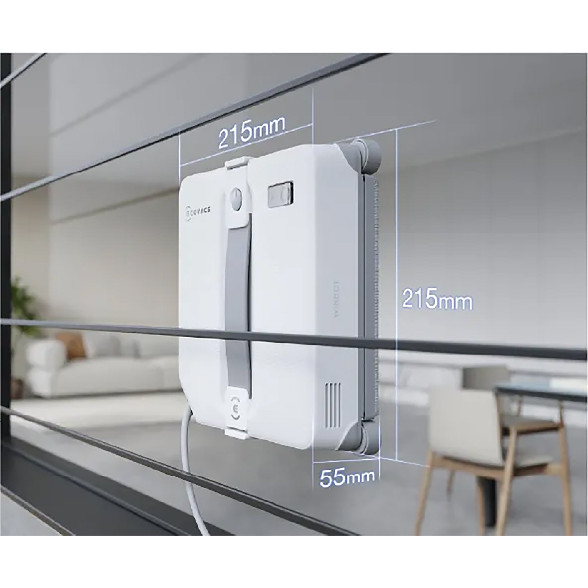 Ecovacs WINBOT Mini 2 Window Cleaning Robot - Grey (WG853)