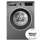 Bosch WGG244ZCGB 9kg, 1400 Spin, Freestanding Washing Machine with Quick Wash, Graphite