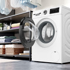 Bosch WGG254F1GB 10kg, 1400 Spin, Freestanding Washing Machine with Quick Wash, White