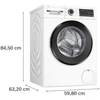 Bosch WGG254F1GB 10kg, 1400 Spin, Freestanding Washing Machine with Quick Wash, White