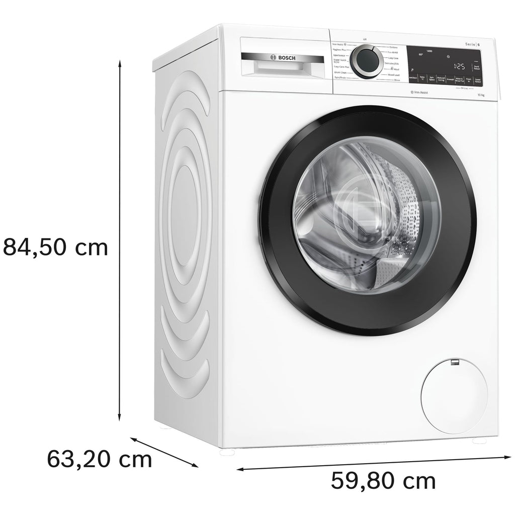 Bosch WGG254Z1GB 10kg, 1400 Spin, Freestanding Washing Machine with Quick Wash, White