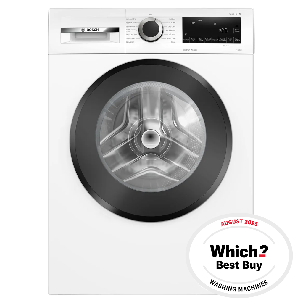 Bosch WGG254Z1GB 10kg, 1400 Spin, Freestanding Washing Machine with Quick Wash, White