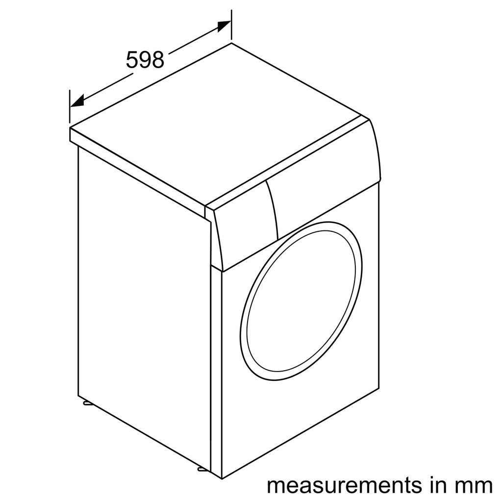 Bosch WGH254ARGB 10kg, 1400 Spin, Freestanding iDos Washing Machine with Quick Wash, Graphite
