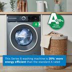 Bosch WGH254ARGB 10kg, 1400 Spin, Freestanding iDos Washing Machine with Quick Wash, Graphite