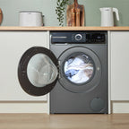 Bosch WGH254ARGB 10kg, 1400 Spin, Freestanding iDos Washing Machine with Quick Wash, Graphite