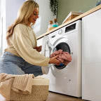 Bosch WNA144V9GB 9kg wash, 5kg Dry, 1400 spin, Freestanding Washer Dryer, White