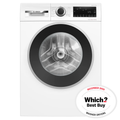 Bosch WNG25401GB 10.5kg wash, 6kg Dry, 1400 spin, Freestanding Washer Dryer, White