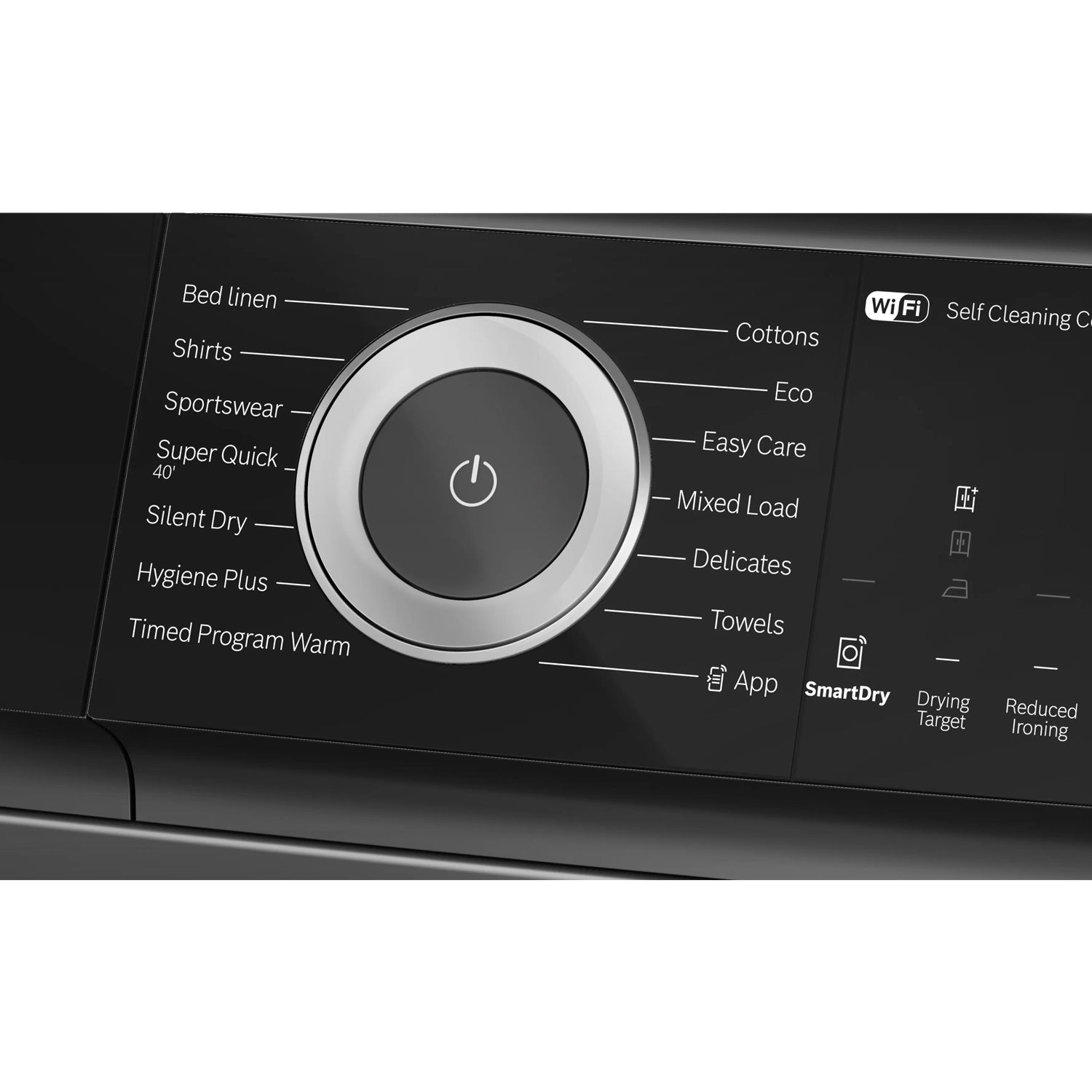 Bosch WQH246DRGB 9kg, Sensor Dry, Freestanding Heat Pump Tumble Dryer, graphite