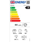 Samsung WW90CGC04DAEEU 9kg, 1400 Spin, Freestanding Washing Machine with Quick Wash, White