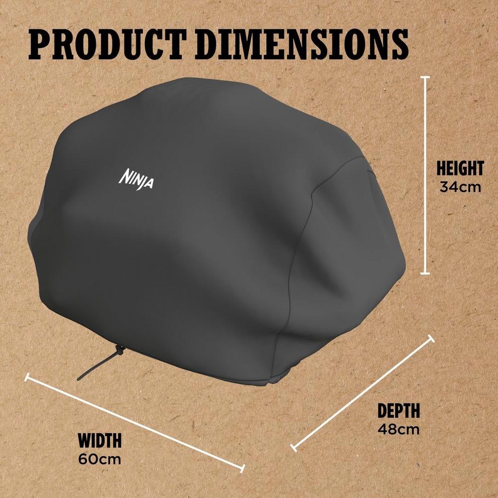 Ninja Woodfire Electric BBQ Cover – Black – XSKCOVEREUUK