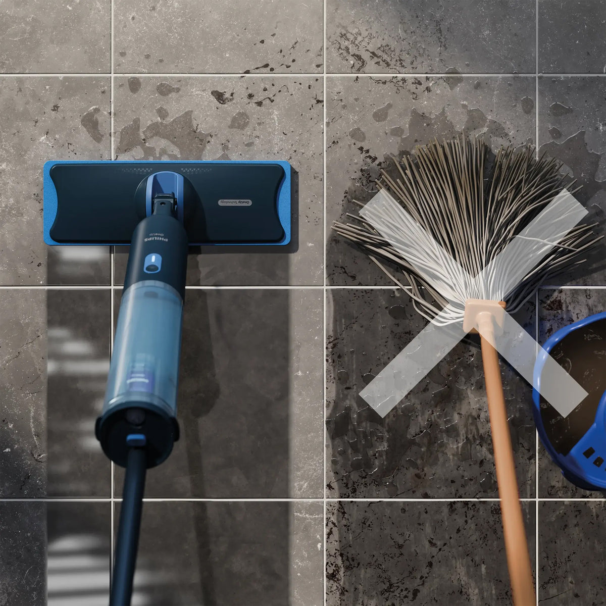 Philips OneUp 3000 Series Electric Mop - XV3101_01