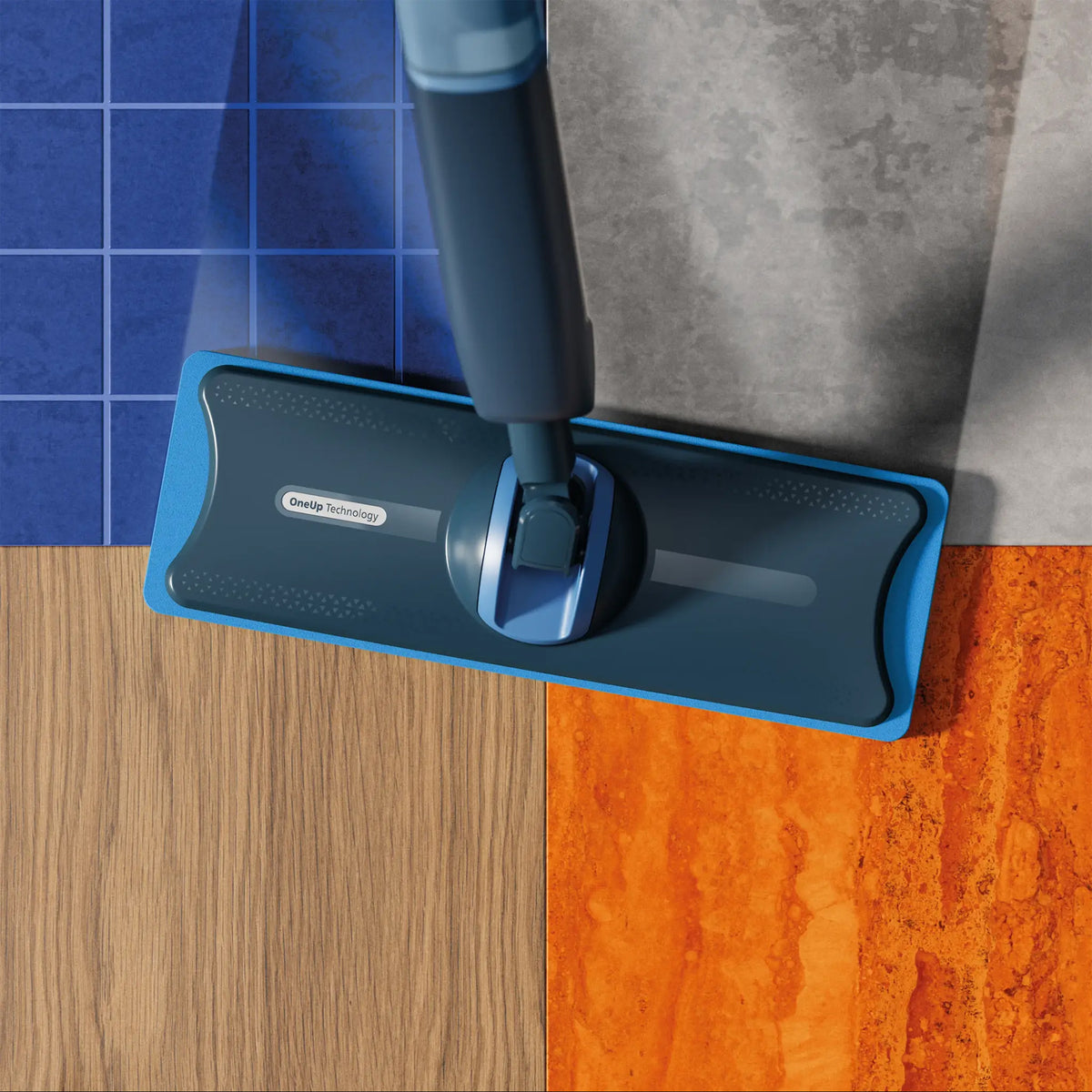 Philips OneUp 5000 Series Electric Mop – Blue - XV5113_01