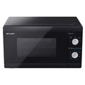 Sharp 20 Litre 800W Manual Microwave Oven – Black | YC-MS01U-B