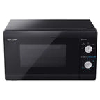 Sharp 20 Litre 800W Manual Microwave Oven – Black | YC-MS01U-B