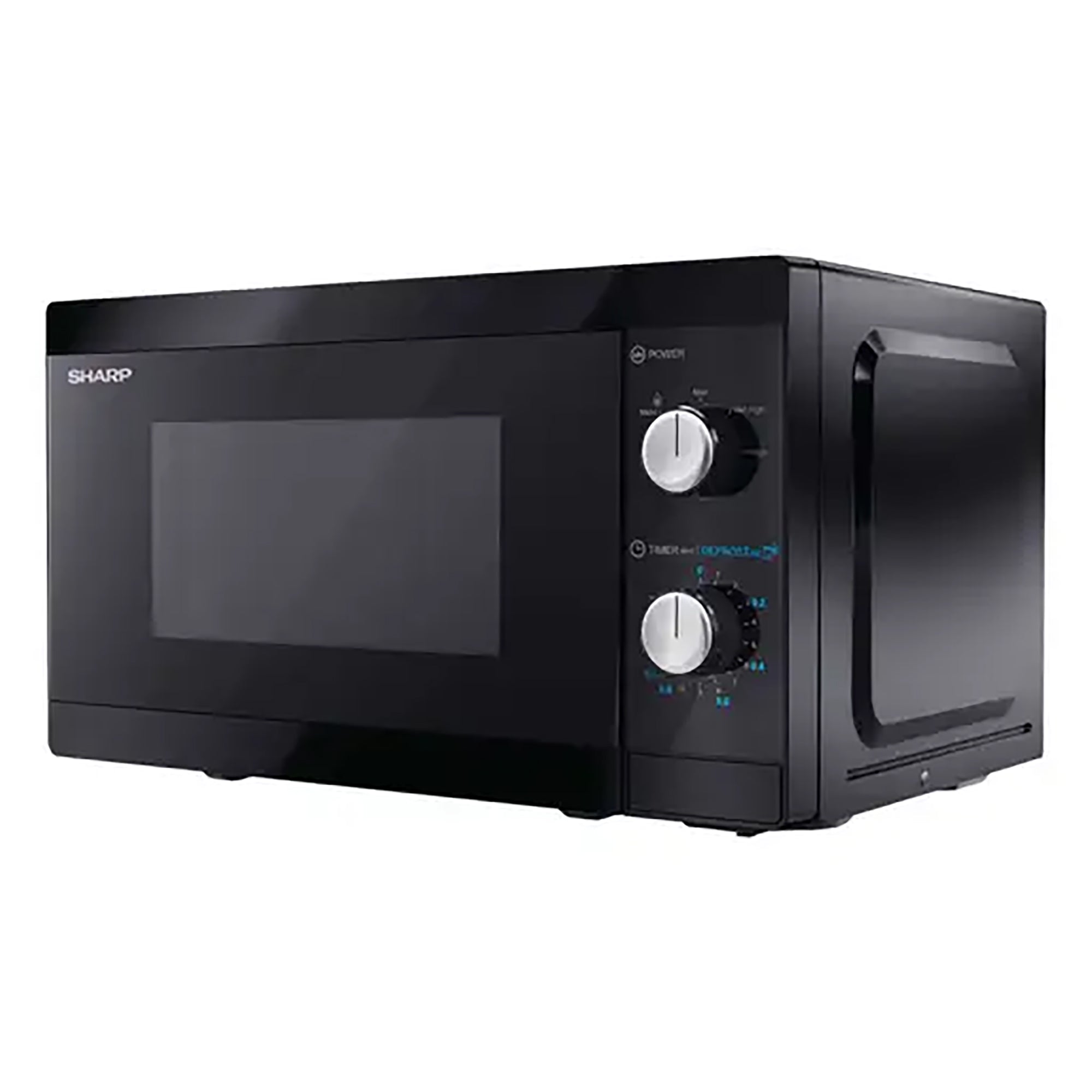 Sharp 20 Litre 800W Manual Microwave Oven – Black | YC-MS01U-B
