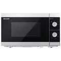 Sharp 20 Litre 800W Manual Microwave Oven – Silver | YC-MS01U-S