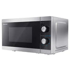 Sharp 20 Litre 800W Manual Microwave Oven – Silver | YC-MS01U-S