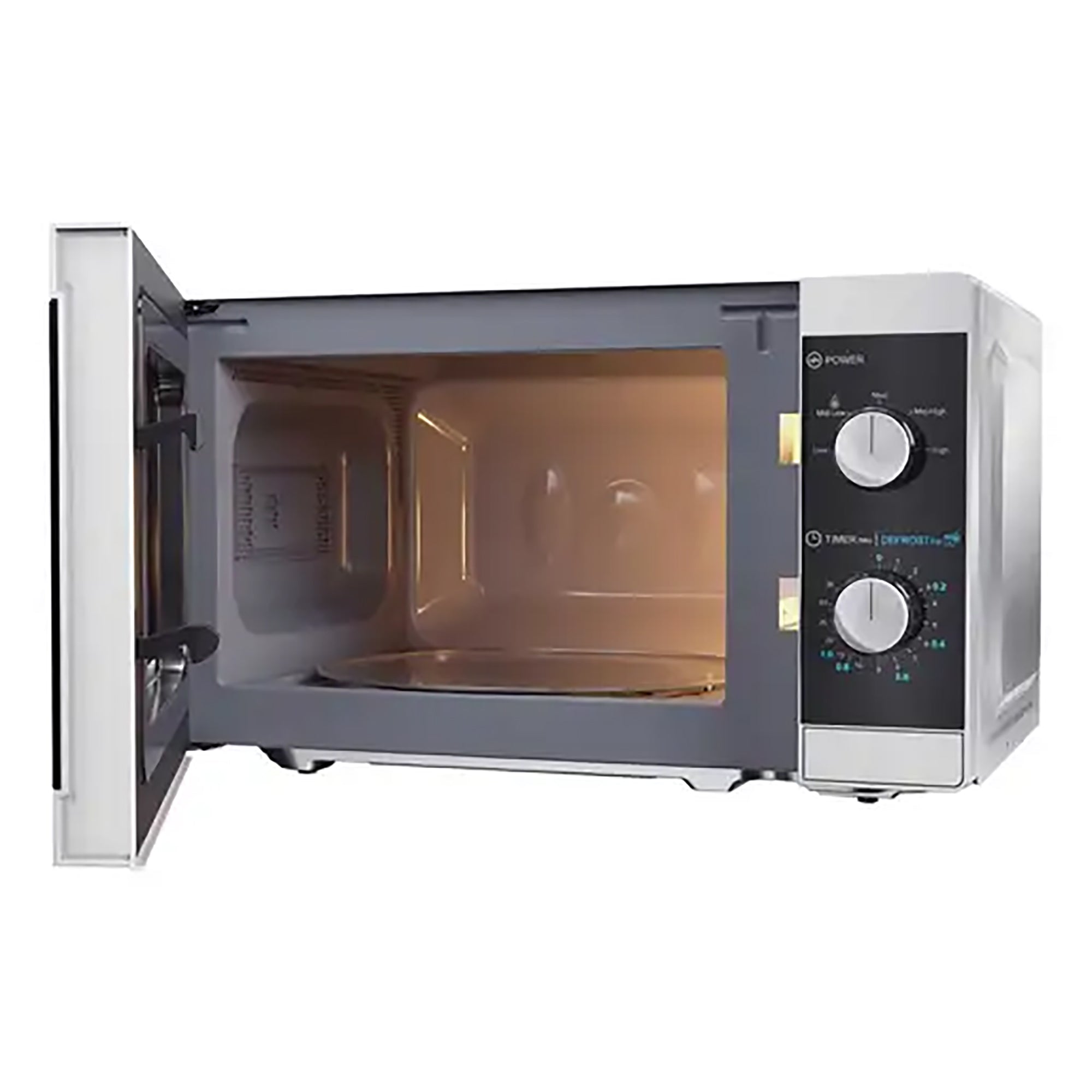 Sharp 20 Litre 800W Manual Microwave Oven – Silver | YC-MS01U-S