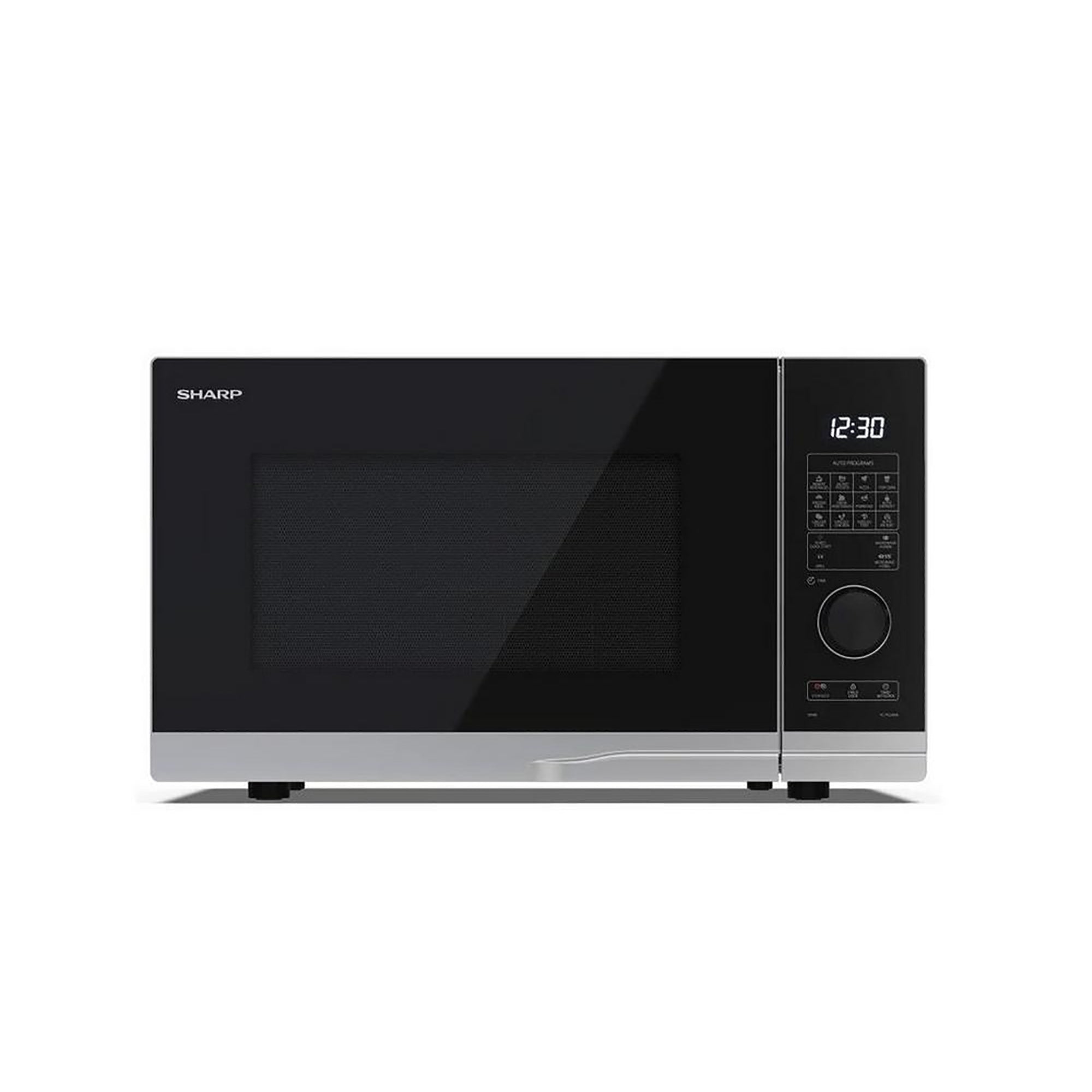 Sharp 25 Litre 900W Combination Microwave Oven - Silver & Black | YC-PG254AU-S