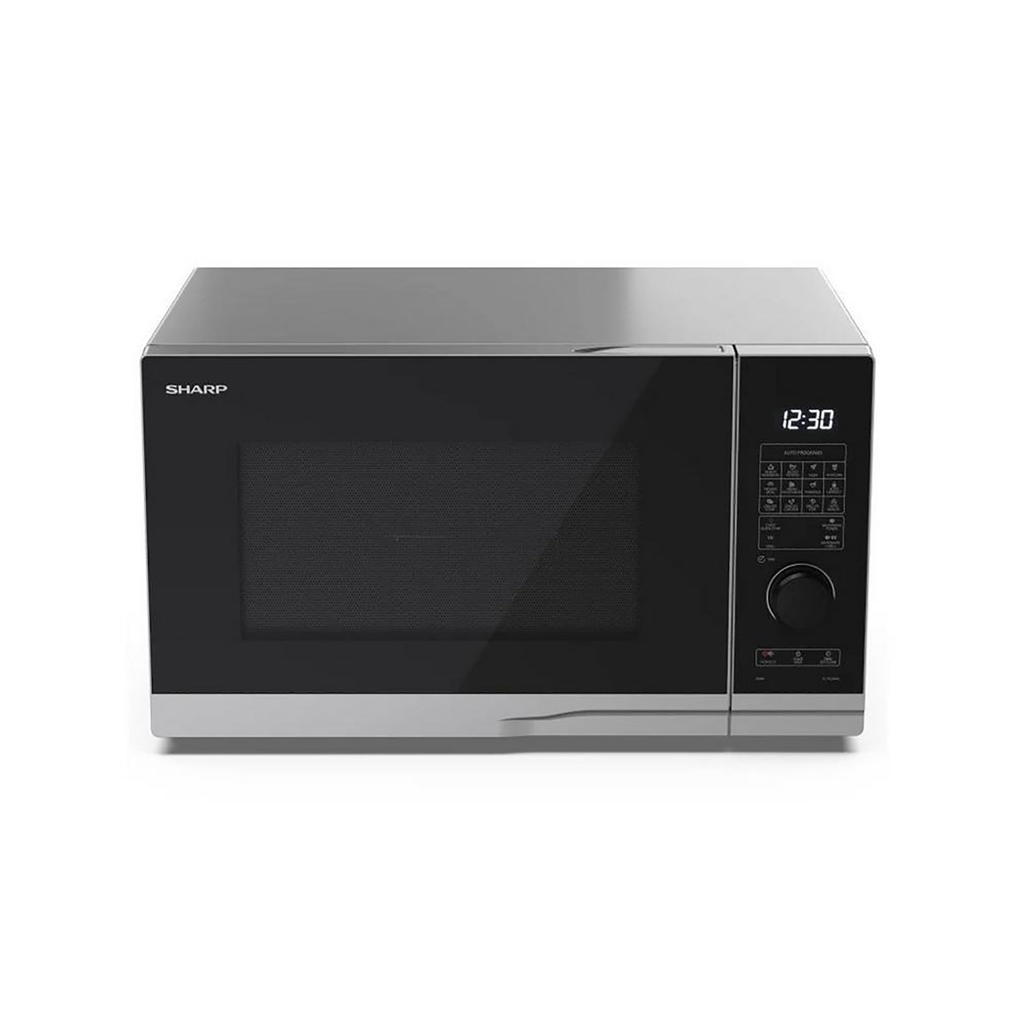 Sharp 25 Litre 900W Combination Microwave Oven - Silver & Black | YC-PG254AU-S