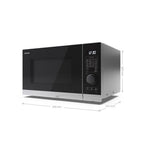 Sharp 25 Litre 900W Combination Microwave Oven - Silver & Black | YC-PG254AU-S