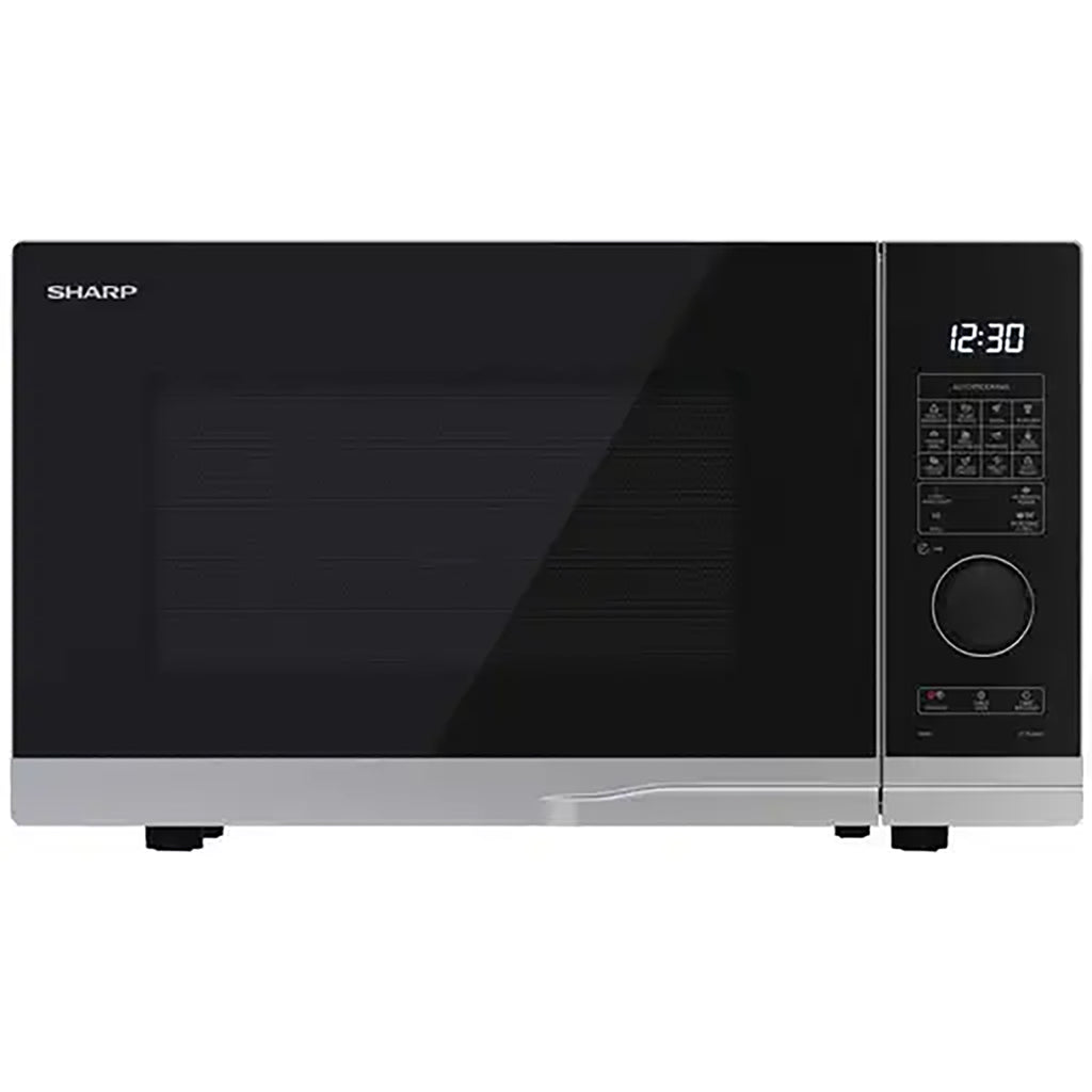 Sharp 28 Litre 900W Combination Microwave Oven with 1000W Grill - Silver - YC-PG284AU-S
