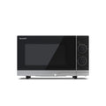 Sharp 20L 700W Compact Microwave Oven in Silver - YC-PS201AU-S