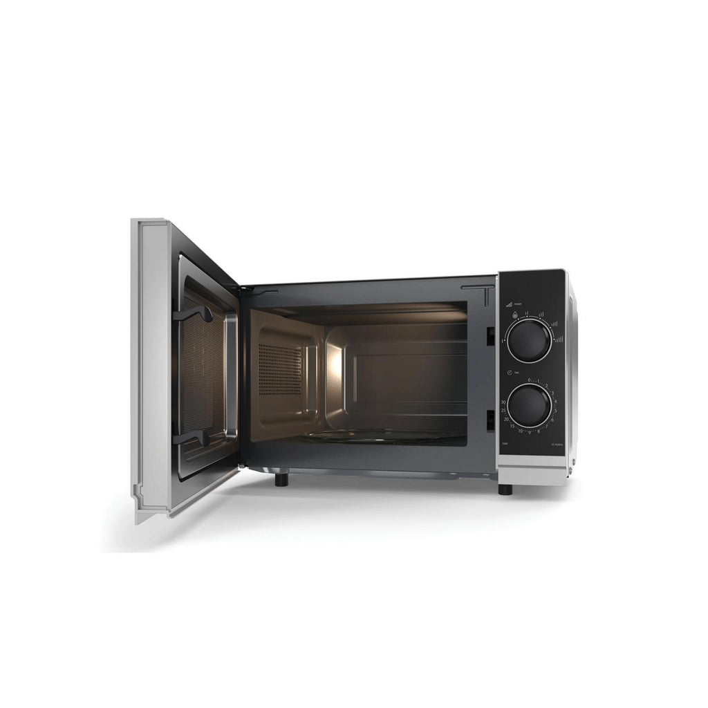 Sharp 20L 700W Compact Microwave Oven in Silver - YC-PS201AU-S