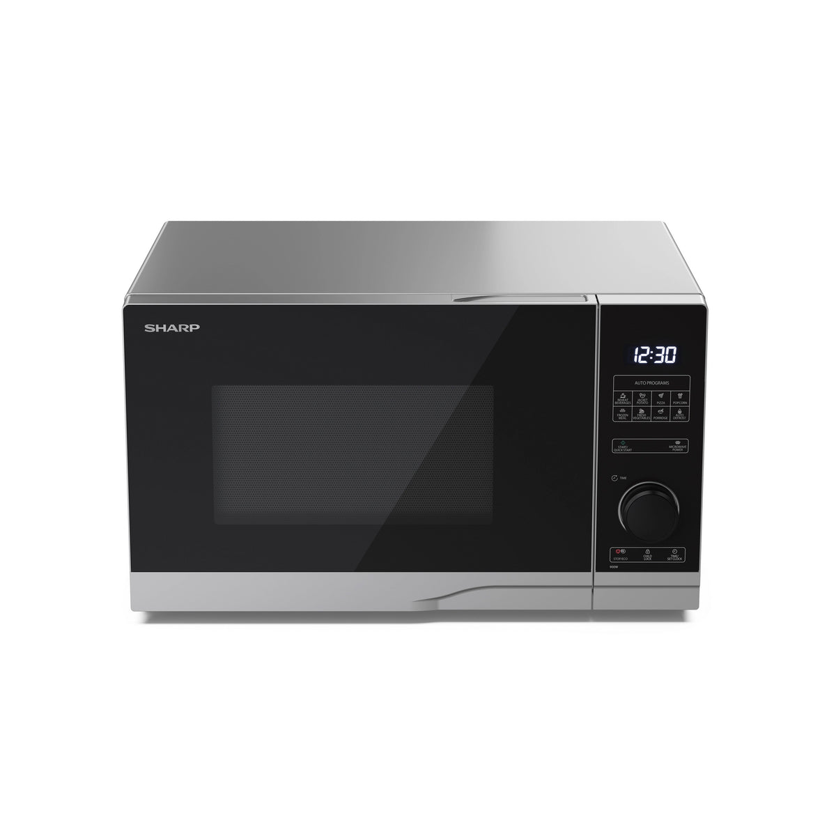 Sharp 25L 900W Solo Microwave in Silver - YC-PS254AU-S
