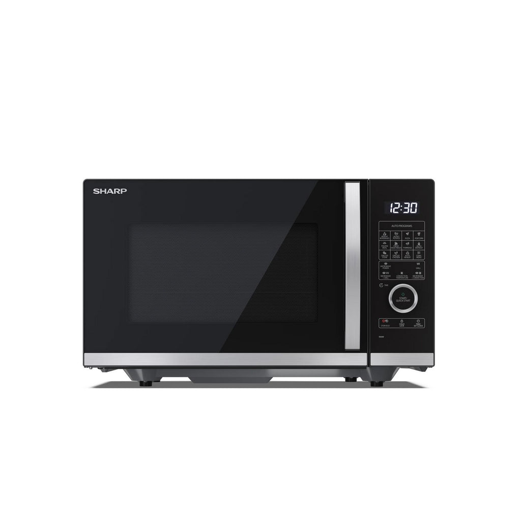 Sharp 25L 900W Flatbed Combination Microwave with Convection Oven & Grill in Black – YC-QC254AU-B