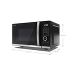 Sharp 25L 900W Flatbed Combination Microwave with Convection Oven & Grill in Black – YC-QC254AU-B
