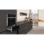 Neff N1AHA01N0B 14cm Warming Drawer, 40° C to 80° C Thermostat, Stainless Steel image 4