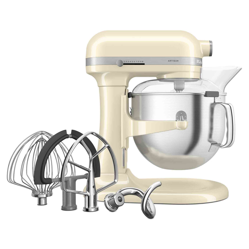 KitchenAid Artisan Mixer Bowl-Lift 6.6L in Almond Cream 5KSM70SHXBAC image 2