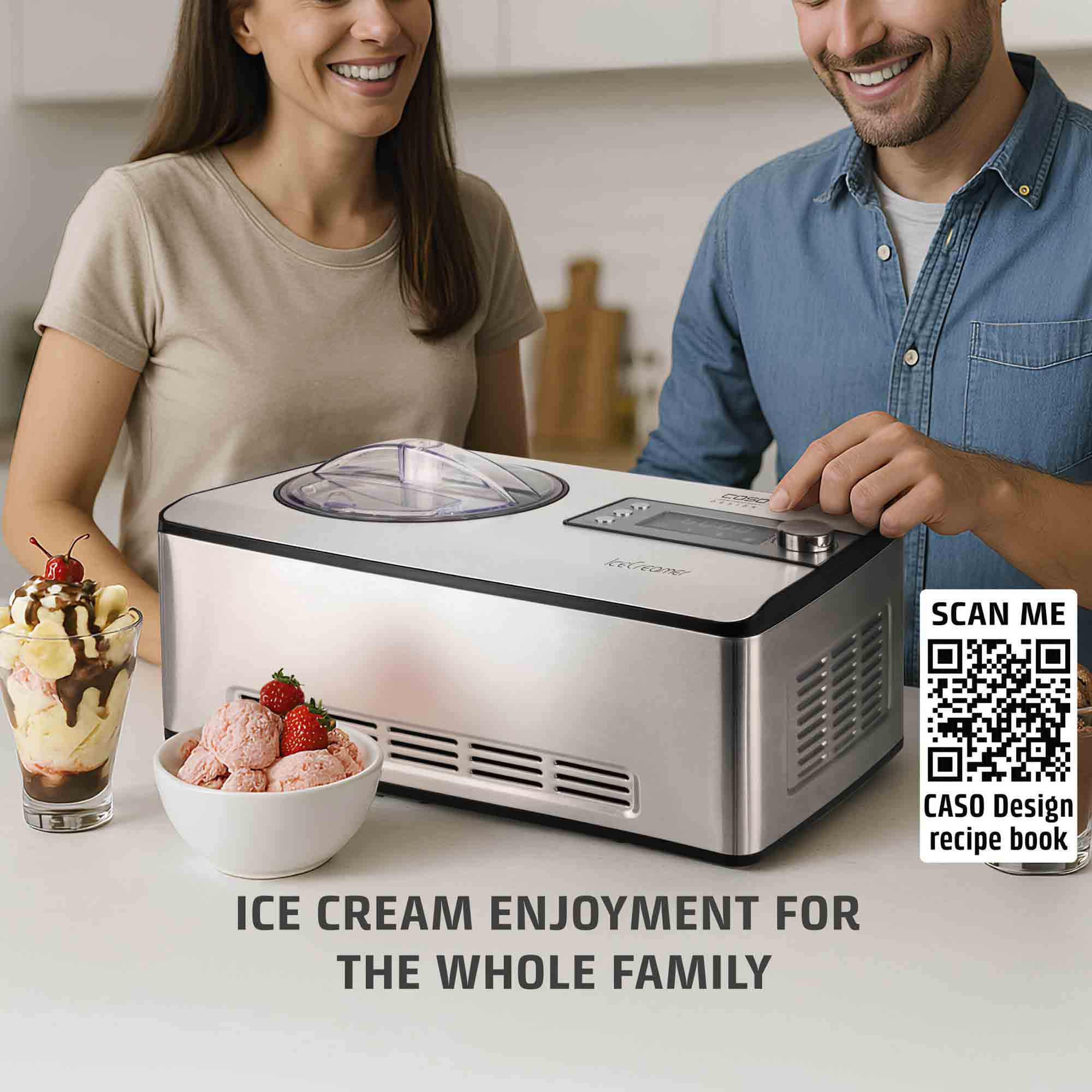 Caso Design IceCreamer 5-in-1 Ice Cream Maker - 03298 image 2