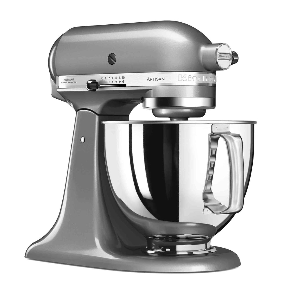 KitchenAid 4.8 Litre Artisan Stand Mixer in Contour Silver - 5KSM125BCU image 2