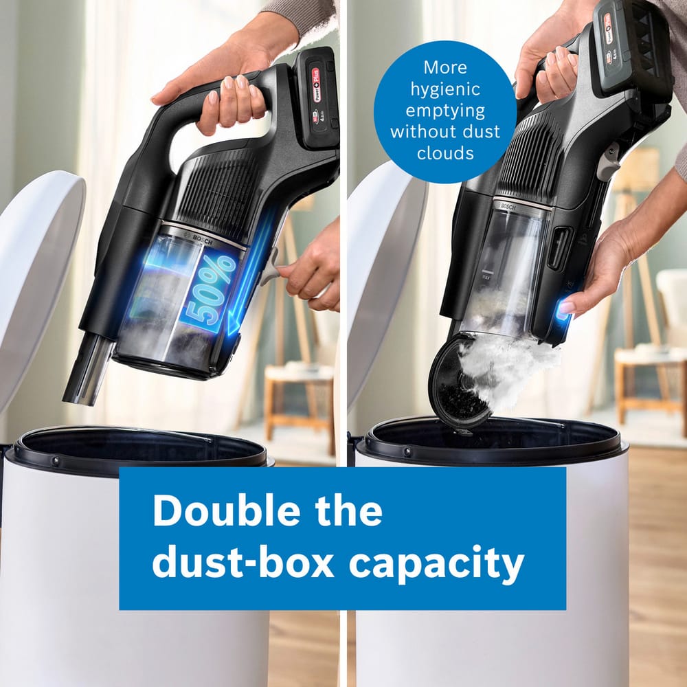 Bosch Unlimited 10 Cordless Vacuum Cleaner with up to 80 Minutes Run Time - BBS1041GGB image 9