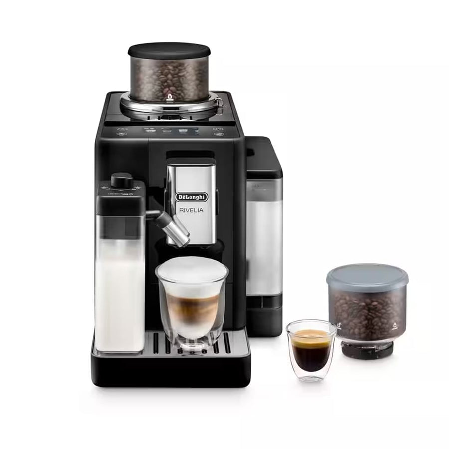 Delonghi Rivelia Bean to Cup Coffee Machine in Black - EXAM44055B image 0