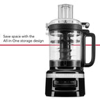 KitchenAid 5KFP0921BOB 2.1L Food Processor in Onyx Black image 1