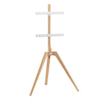 Ttap Tripod Floor TV Stand in Light Wood image 0