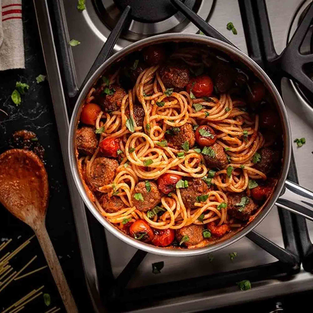 Stellar Classic 9 Piece Saucepan Set S1F2 image 1