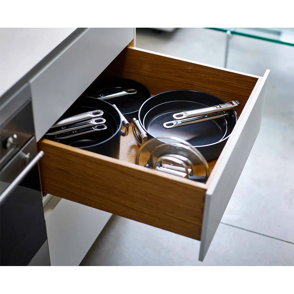 Joseph Joseph Space Folding Handle Ceramic Non-stick 30cm Blue Frying Pan - 45043 image 1